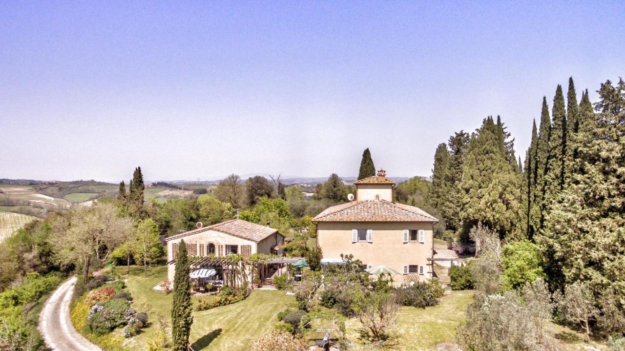 Appartamenti Villa La Fonte San Gimignano Zewnętrze zdjęcie